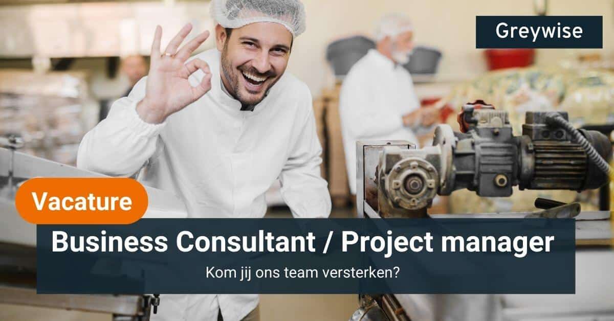 Vacature Business consultant Vacature Business consultant
