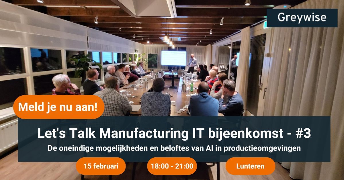 Artificial Intelligence in productie Artificial Intelligence in productie